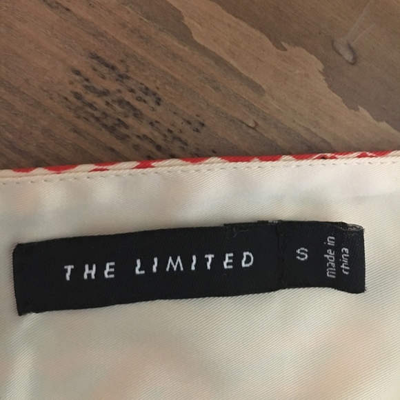 THE LIMITED Sleeveless Floral Peplup Top Size S - Picture 5 of 8